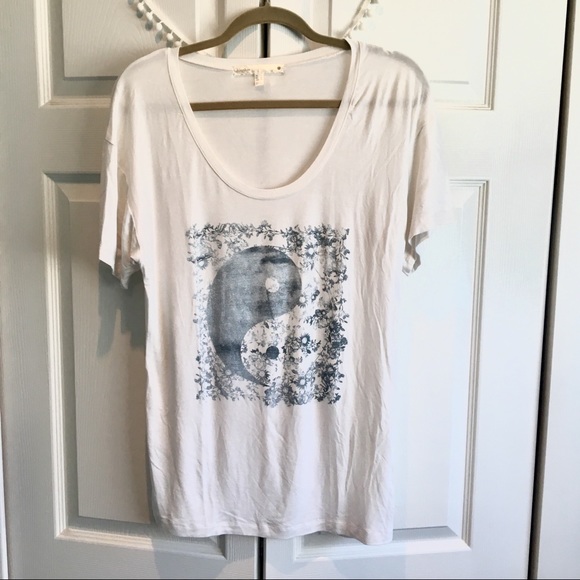 Rhythm White Yin Yang Tee - Picture 3 of 6